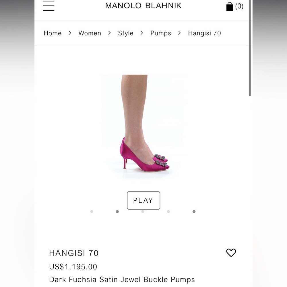 ‼️$1200 MANOLO NEW‼️STEAL‼️HOST PICK‼️ - Picture 4 of 10